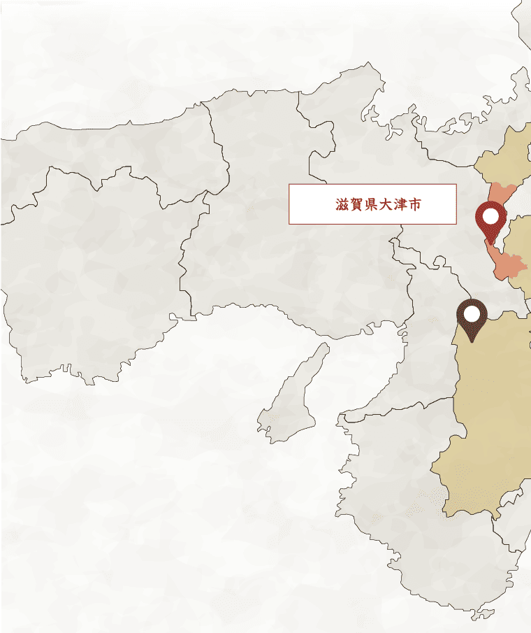 滋賀県大津市の地図