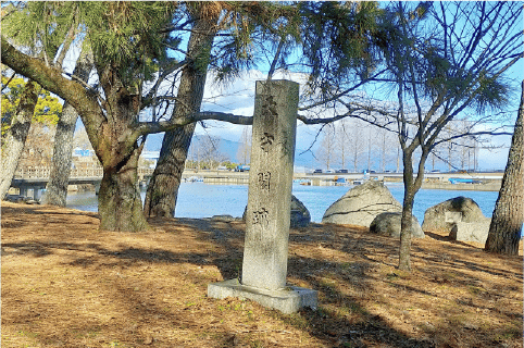 膳所城跡は公園に姿を変えた