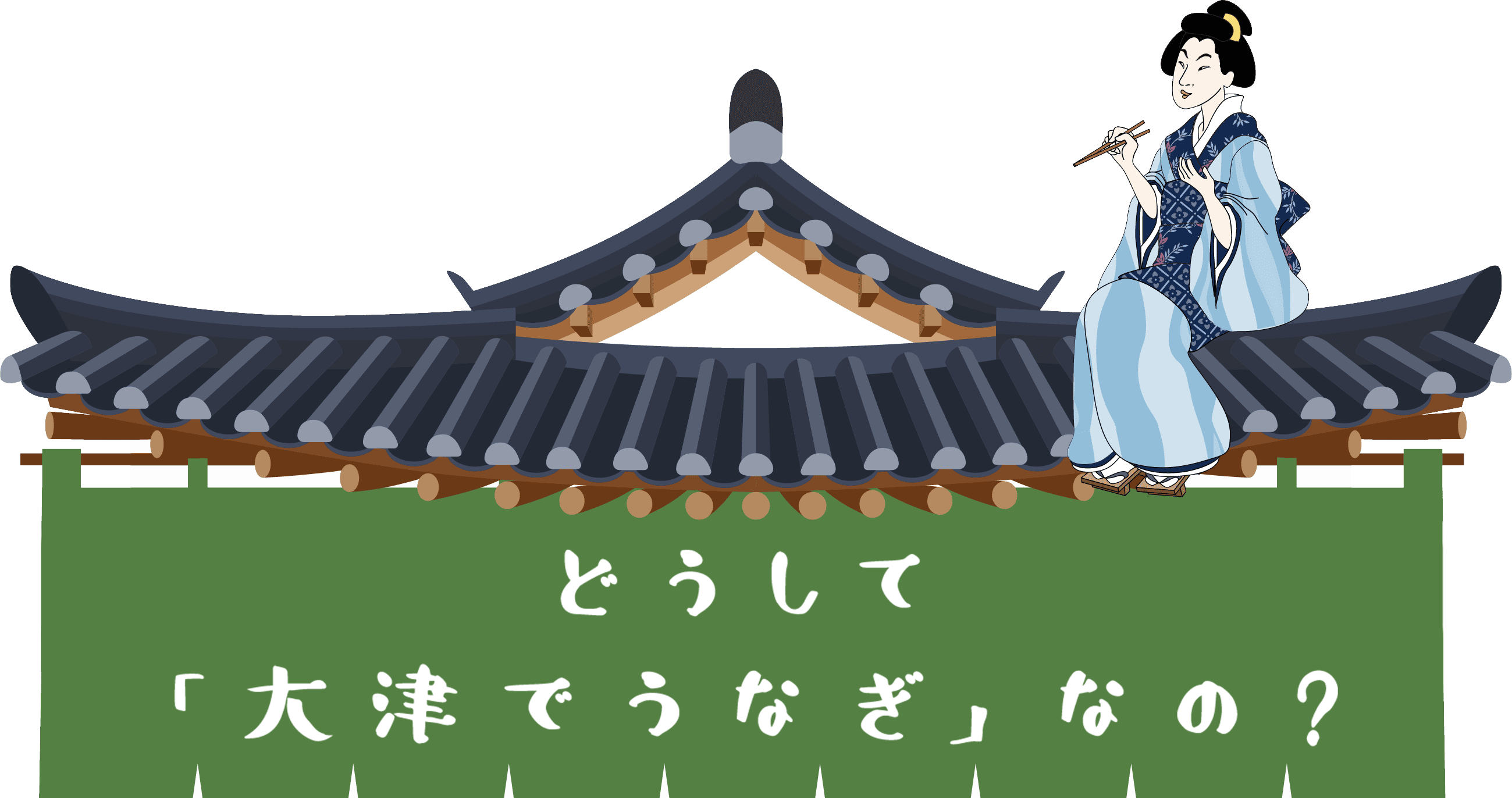 どうして「大津でうなぎ」なの？