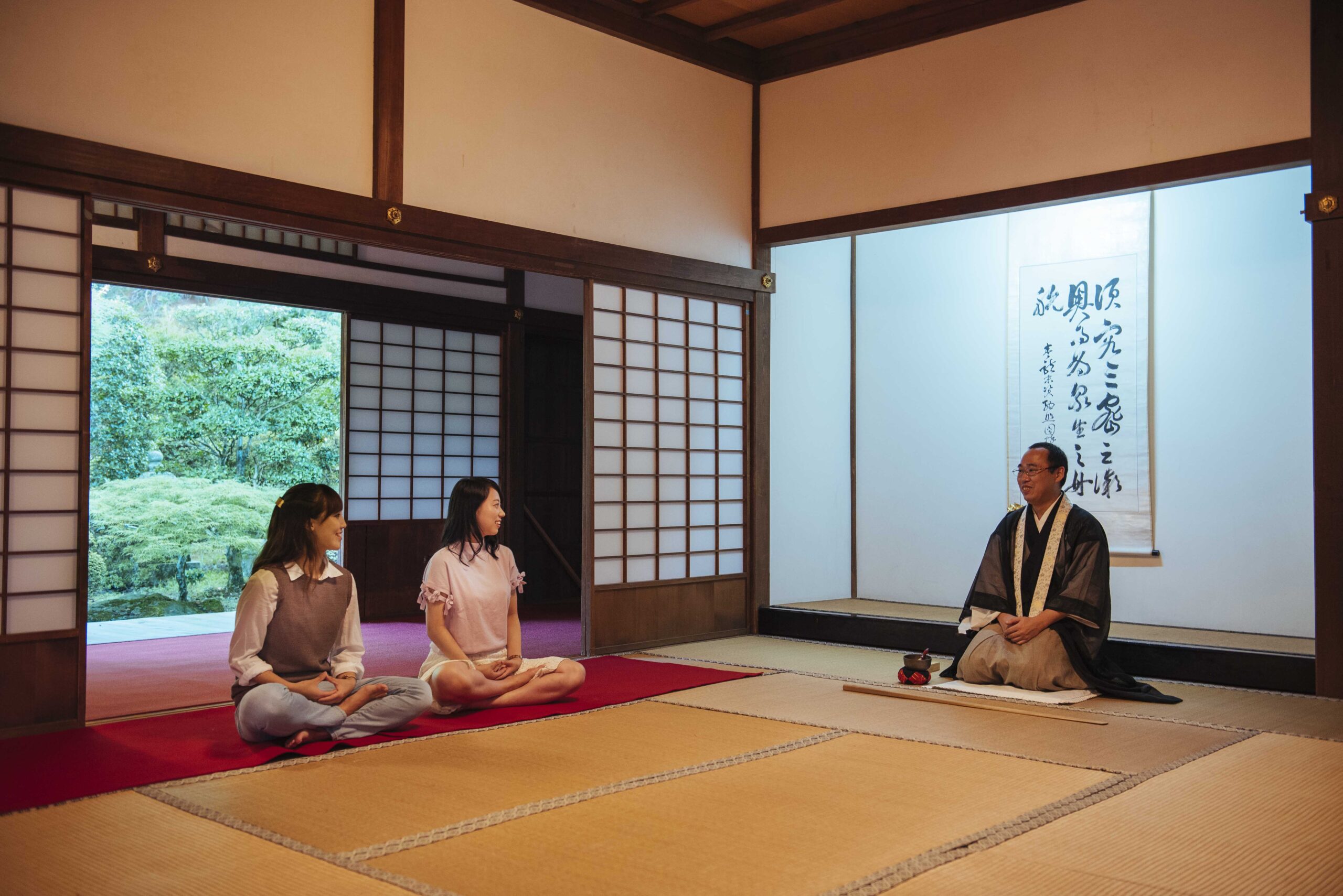 三井寺 座禅（止観）体験