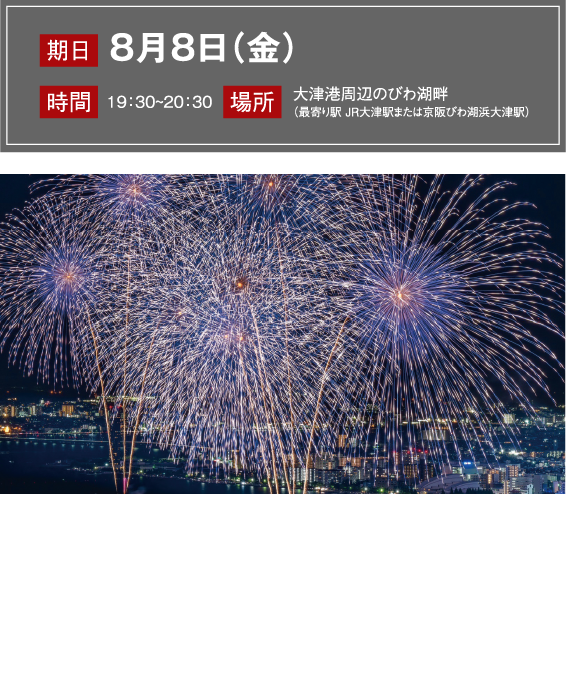 びわ湖大花火大会